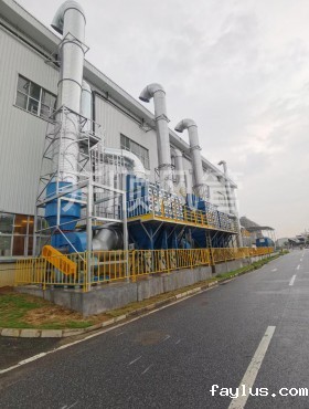 广州丰田三厂螺旋风管安装效果2