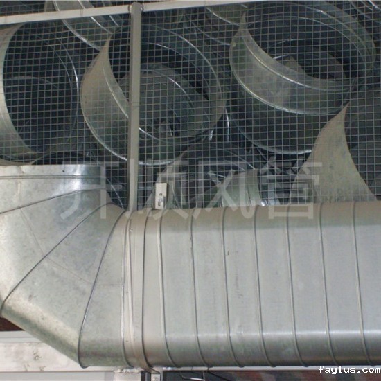 椭圆水平弯头安装图