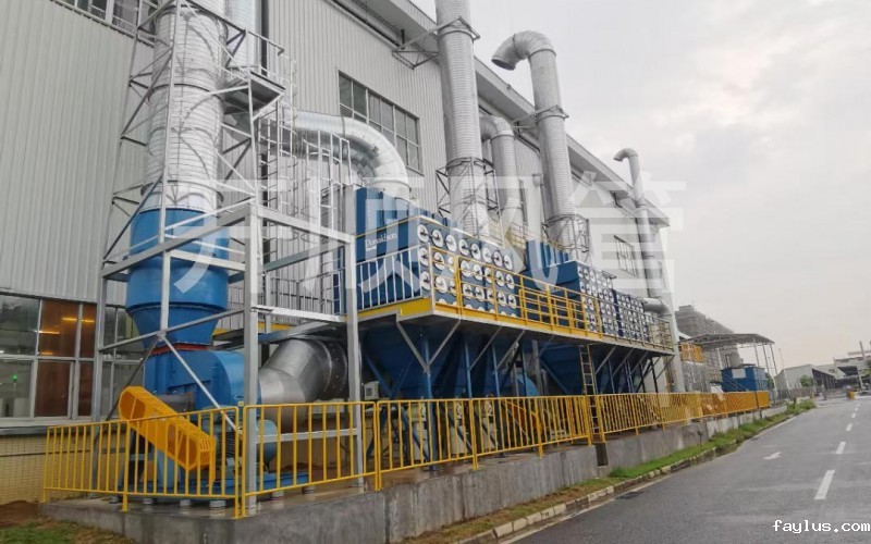 广州丰田三厂螺旋风管安装效果2